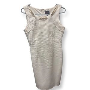 Classy Off White Midi Dress
